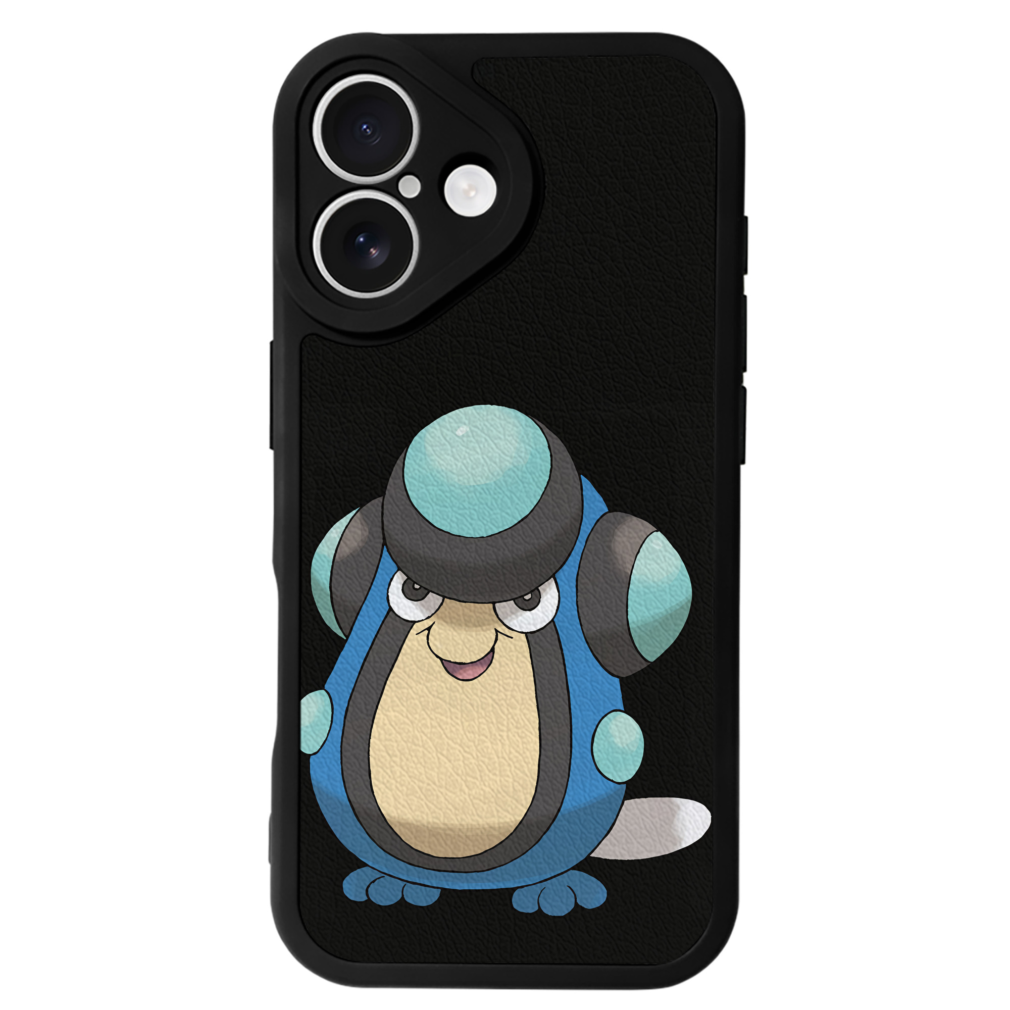 （画像用） ポケットモンスター Pokémon 【iPhone 16シリーズ対応】シリコンスマホケース（レザー調） 材質：シリコン